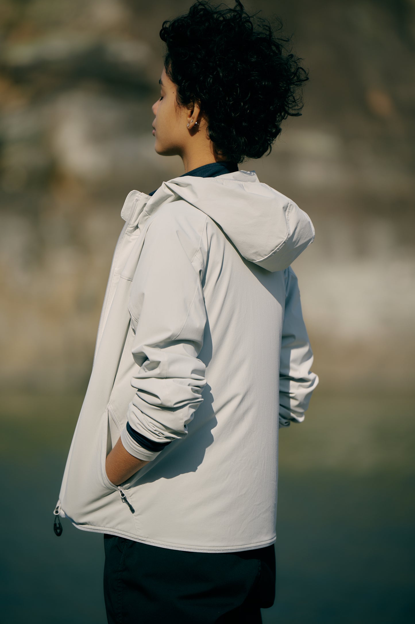 【WOMENS】CORDURA LIGHT SOFTSHELL JACKET BLU