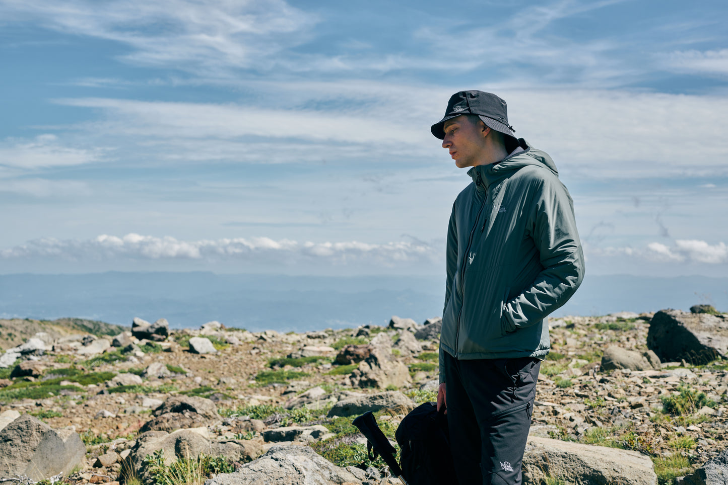 【MENS】エクスコアレッドポイントV2フーディー GRY