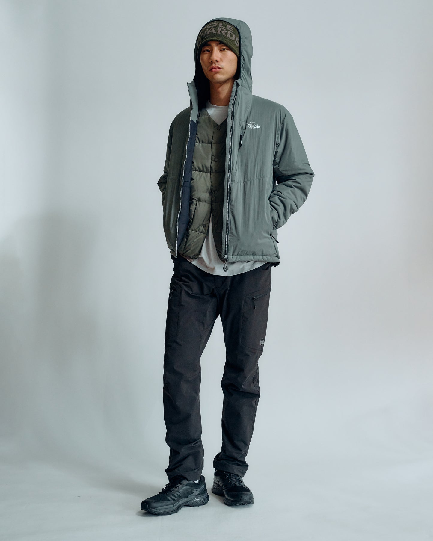 【MENS】エクスコアレッドポイントV2フーディー NVY