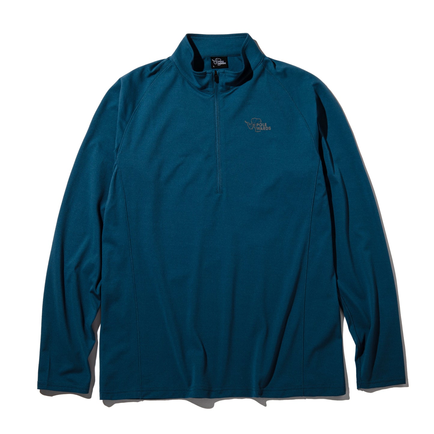 ALPINE LINEDRYCOMFORTH/ZIP TEE BLU