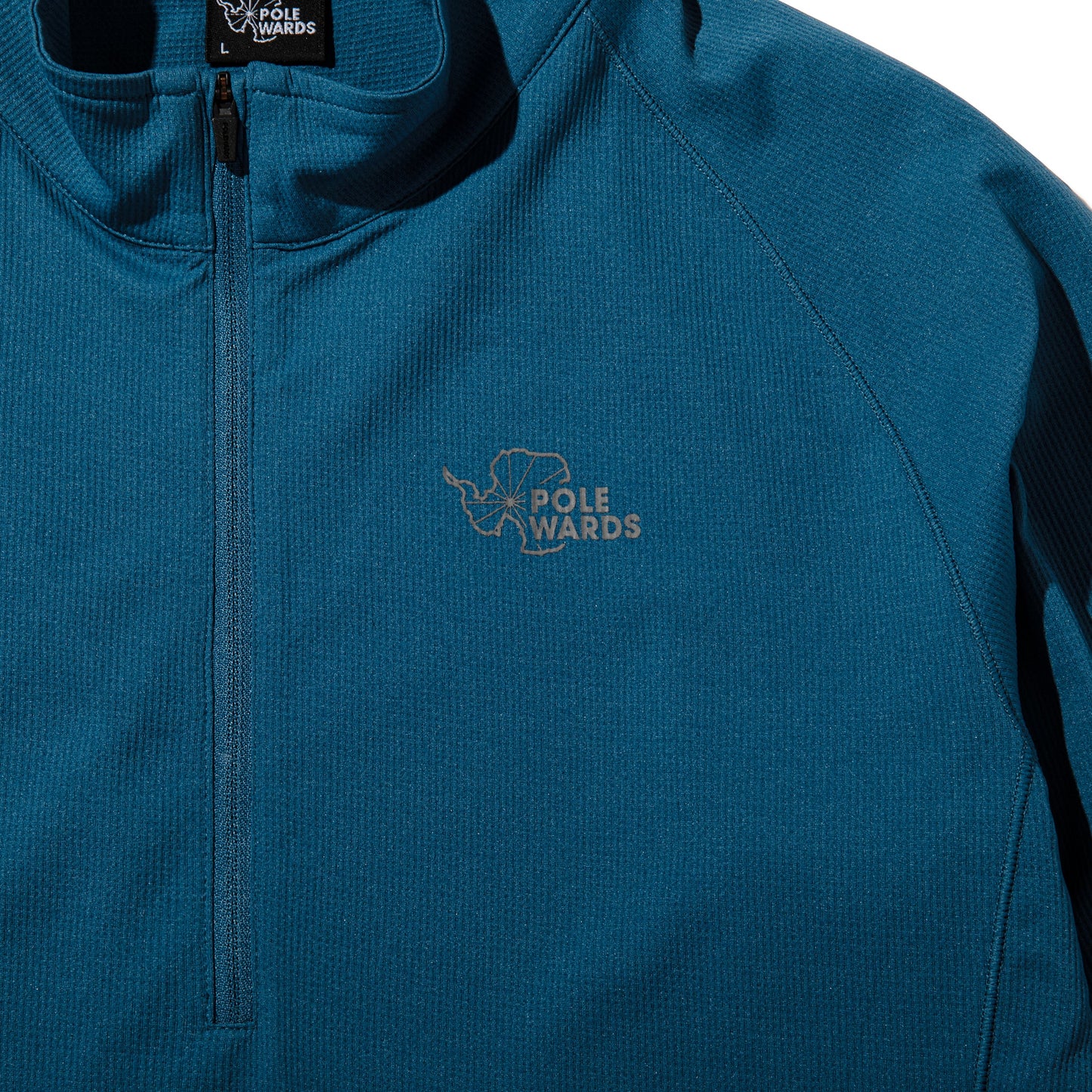 ALPINE LINEDRYCOMFORTH/ZIP TEE BLU
