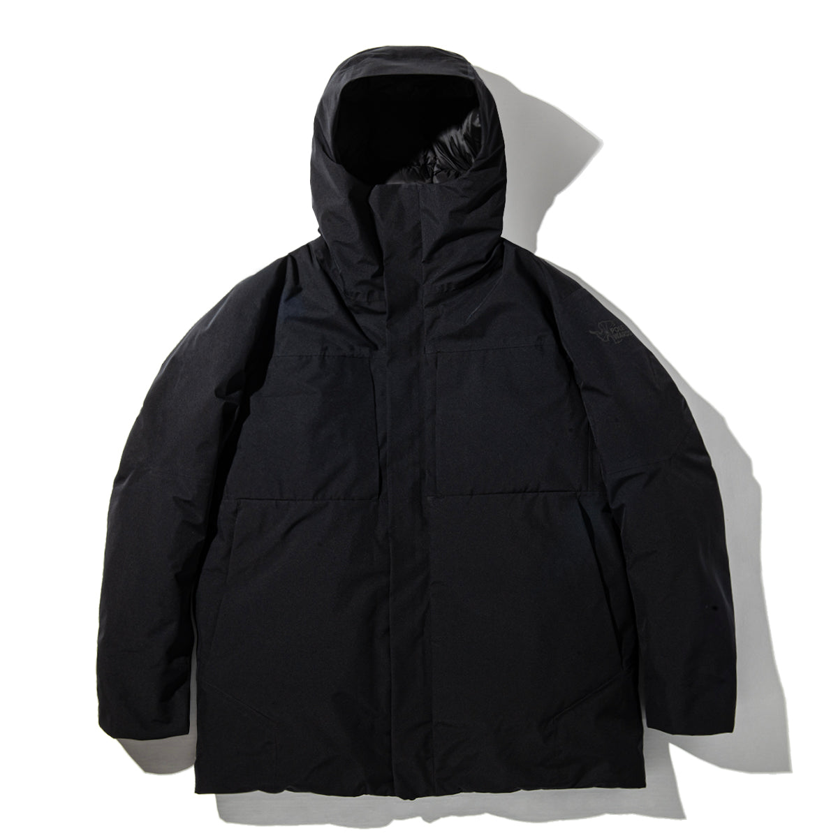 【MENS】シンパテックス ウォータープルーフ リサイクル ダウンパーカ BLK