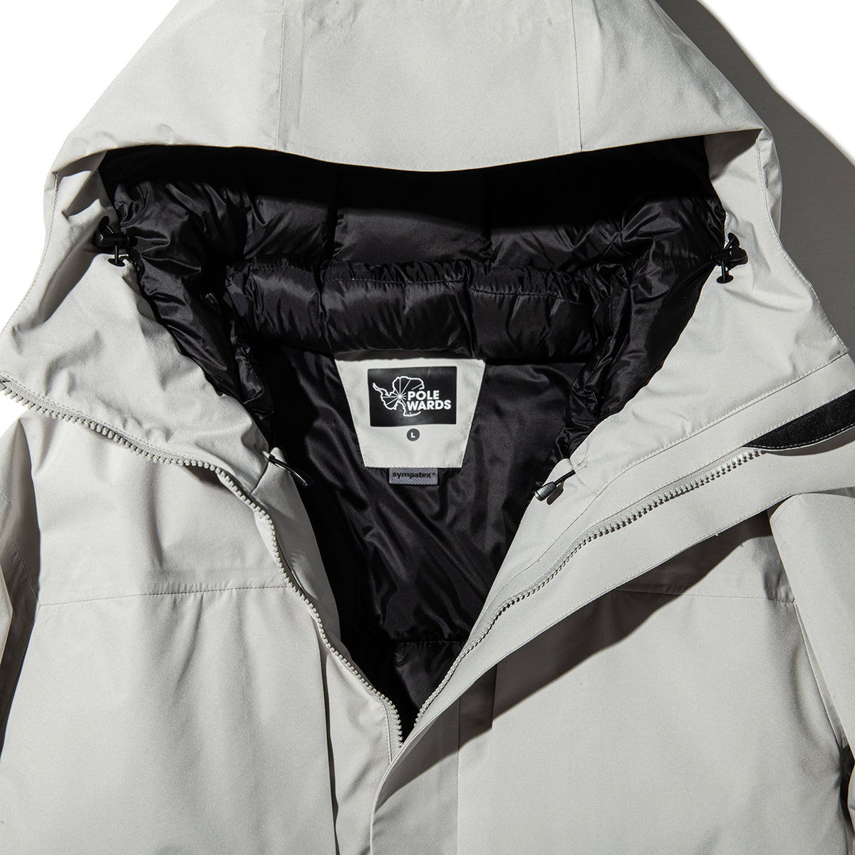 【MENS】シンパテックス ウォータープルーフ リサイクル ダウンパーカ WHT