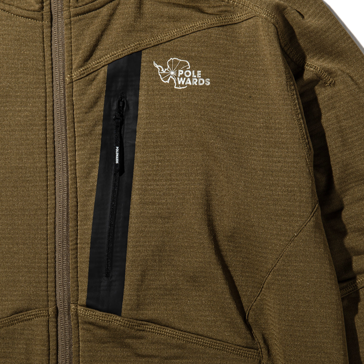 polewardsテックフェイスストレッチフーディー KHK