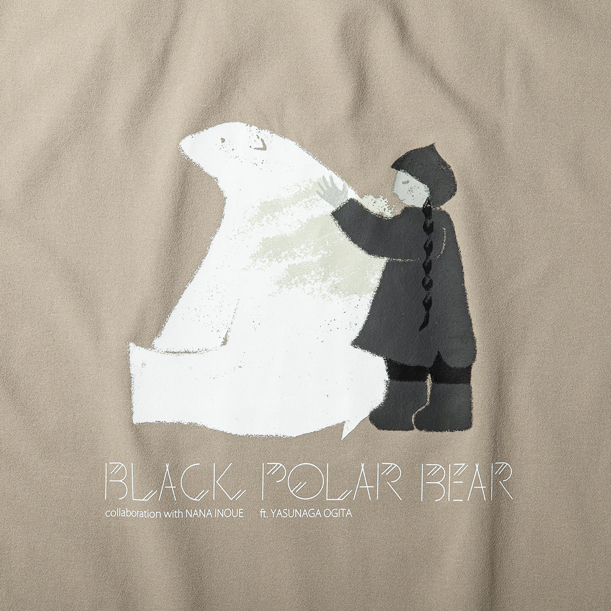 polewardsキョクチコラボティシャツ BEG