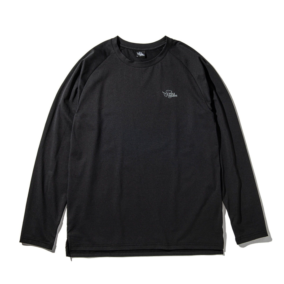 polewardsEXフレックスショートロングティシャツ BLK