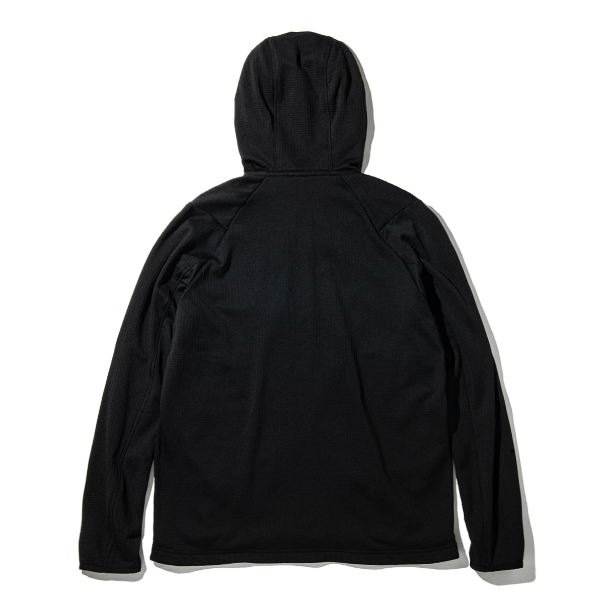 polewardsフュージョンドライpp パワーグリッドフーディー BLK