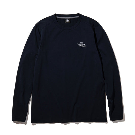 ALPINE LINEDRYCOMFORT L/S TEE WS NVY