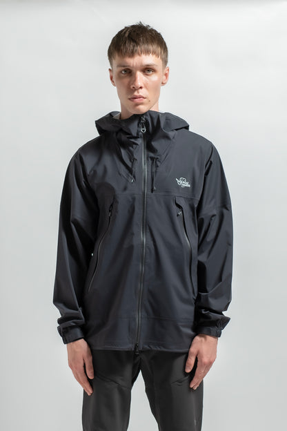 【MENS】DUAL FORCE STRETCH RAIN JACKET BLK