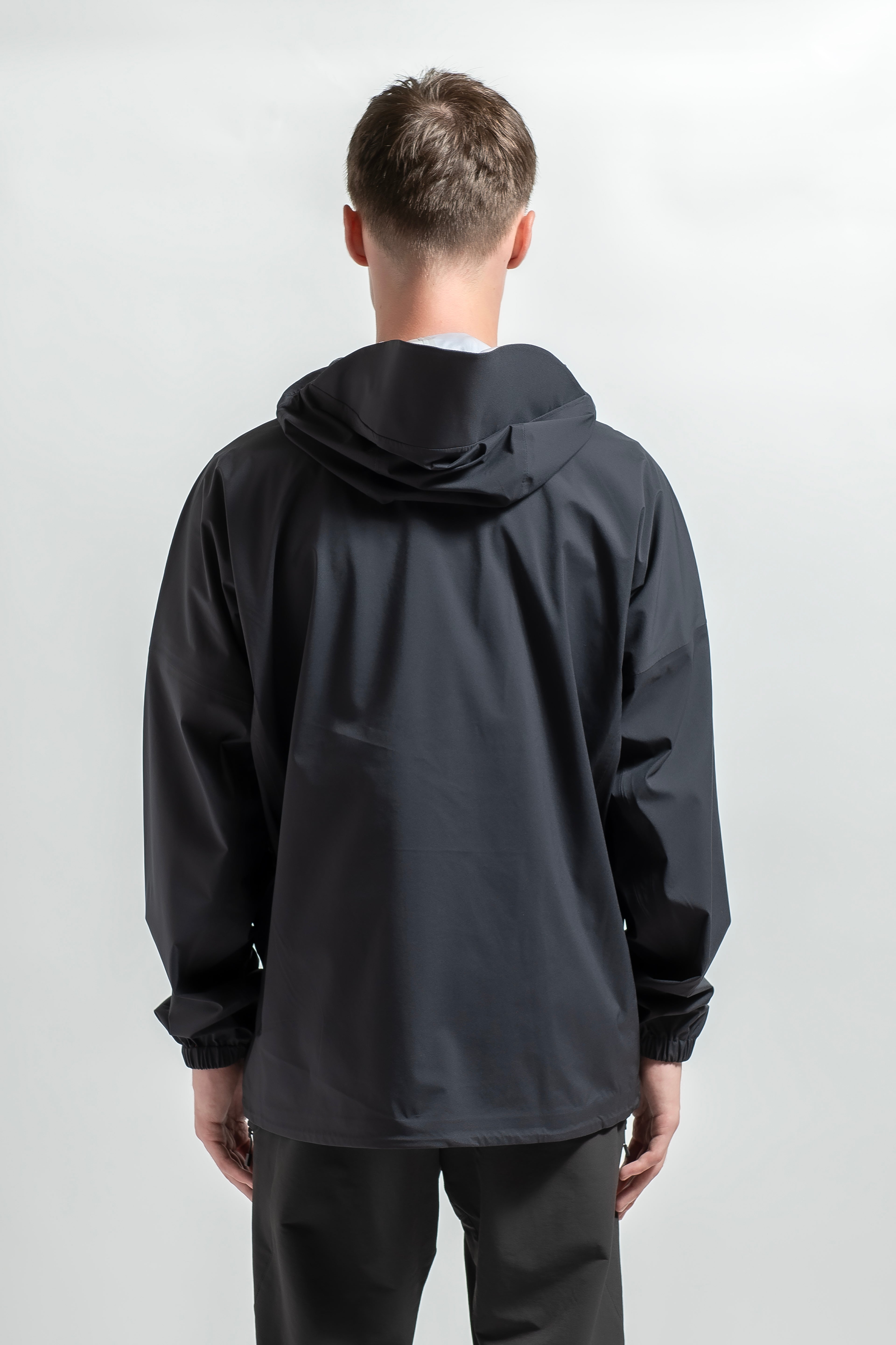 Dualforce stretch rain jacket blk 24SS - POLEWARDS online store