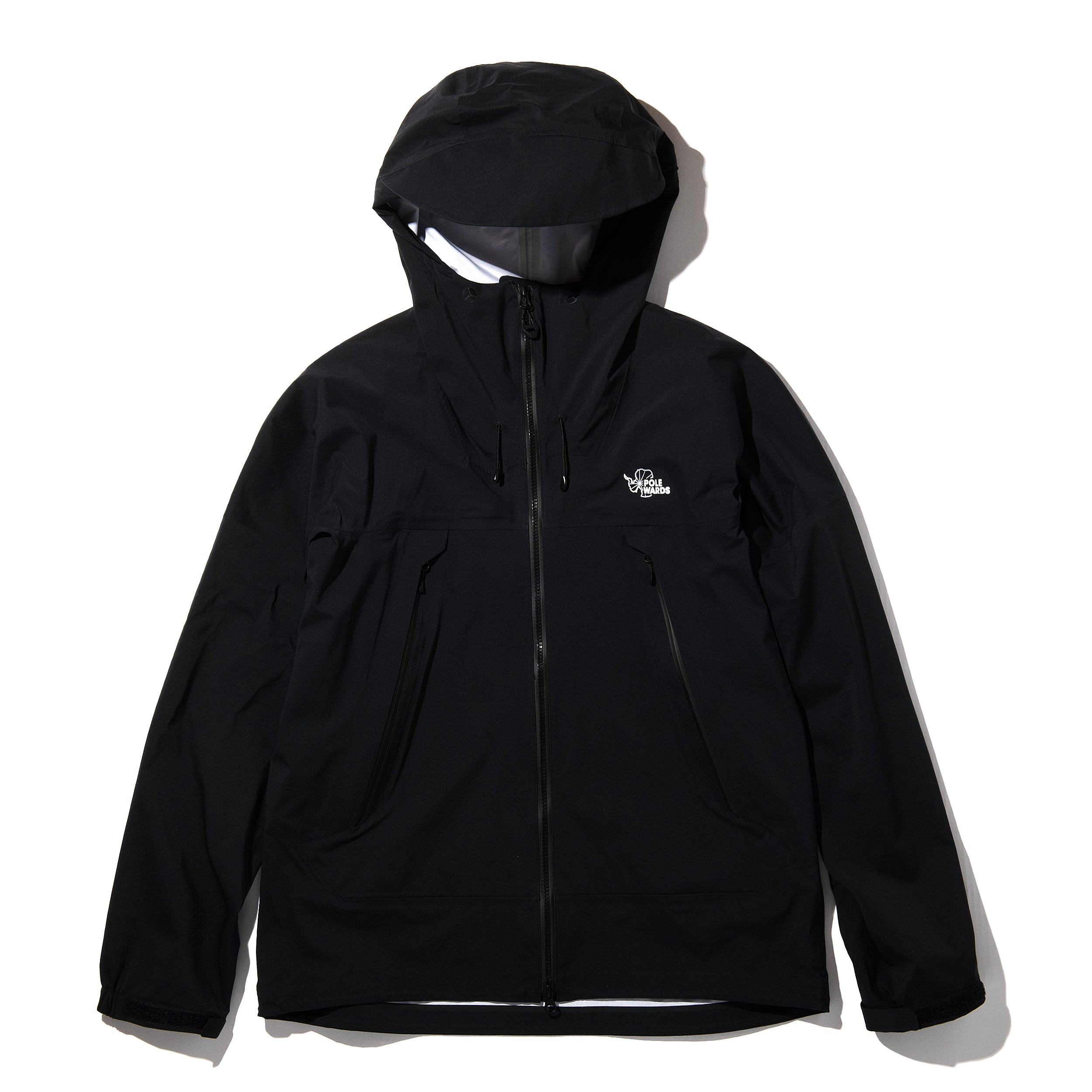 Dualforce stretch rain jacket blk 24SS - POLEWARDS online store