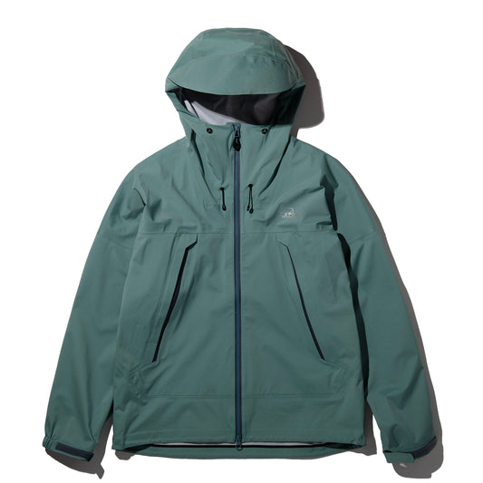 ALPINE LINEDUALFORCE STRETCH RAIN JACKET GRN